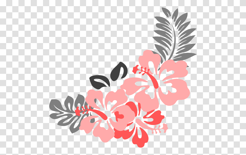 Hibiscus Flower Border Hibiscus Clip Art, Plant, Blossom, Floral Design Transparent Png