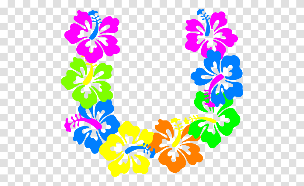 Hibiscus Flowers Svg Clip Arts Hawaiian Lei Clipart, Floral Design, Pattern, Plant Transparent Png
