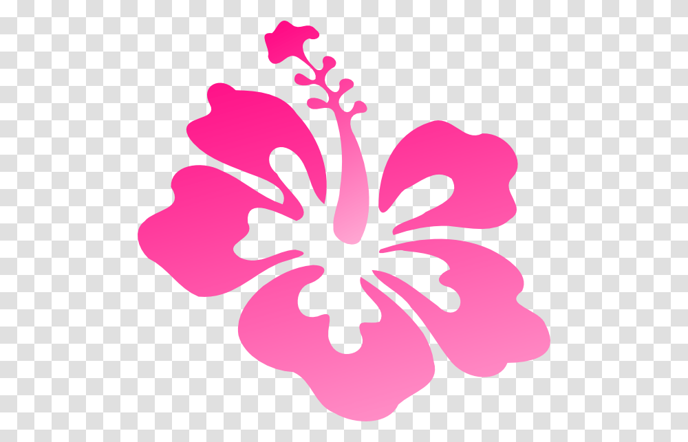 Hibiscus Pink Svg Clip Arts Clip Art Purple Hawaiian Flowers, Plant, Blossom Transparent Png