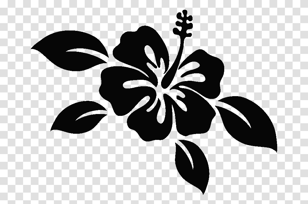 Hibiscus Sticker Ornamental Plant Polyvinyl Chloride Feuille D Hibiscus Dessin, Floral Design, Pattern Transparent Png