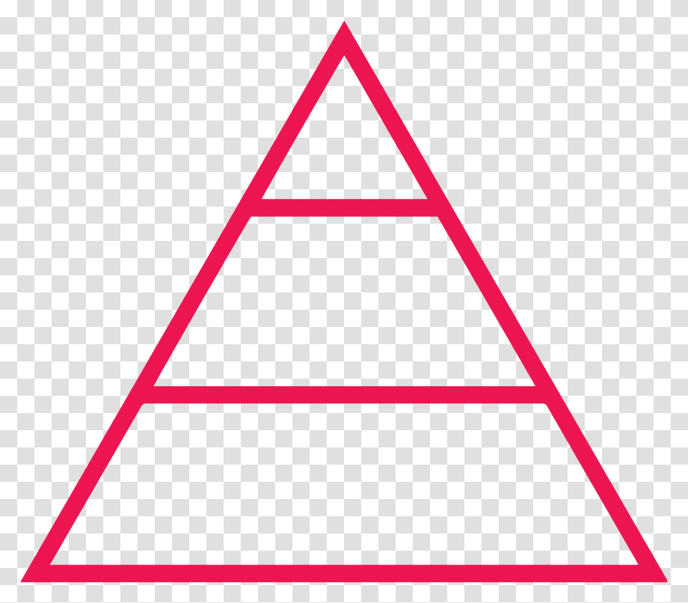 Hierarchy Pyramid, Triangle Transparent Png