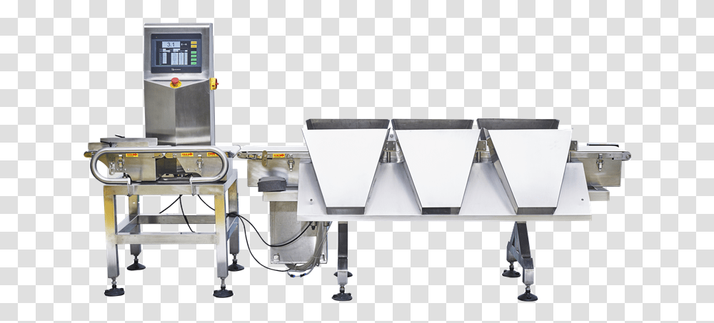 High Accuracy Automatic Conveyor Belt Online Customized Check Weigher, Tabletop, Furniture, Electronics, Indoors Transparent Png
