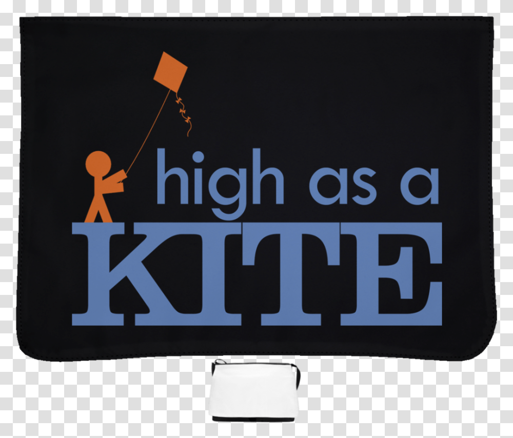 High As A Kite Messenger Bag Sign, Monitor, Screen, Electronics, Display Transparent Png
