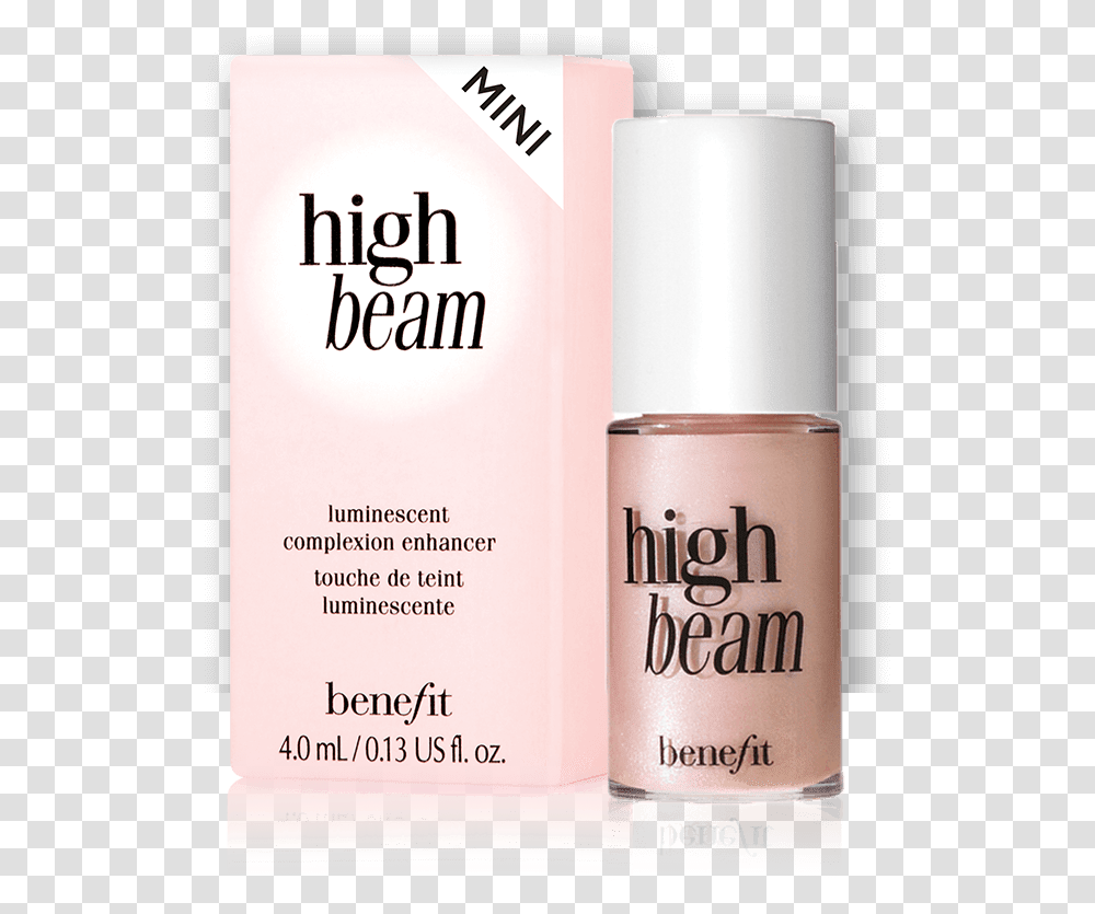 High Beam Highlighter Travel Size Mini High Beam Full Size, Cosmetics, Bottle, Perfume, Label Transparent Png