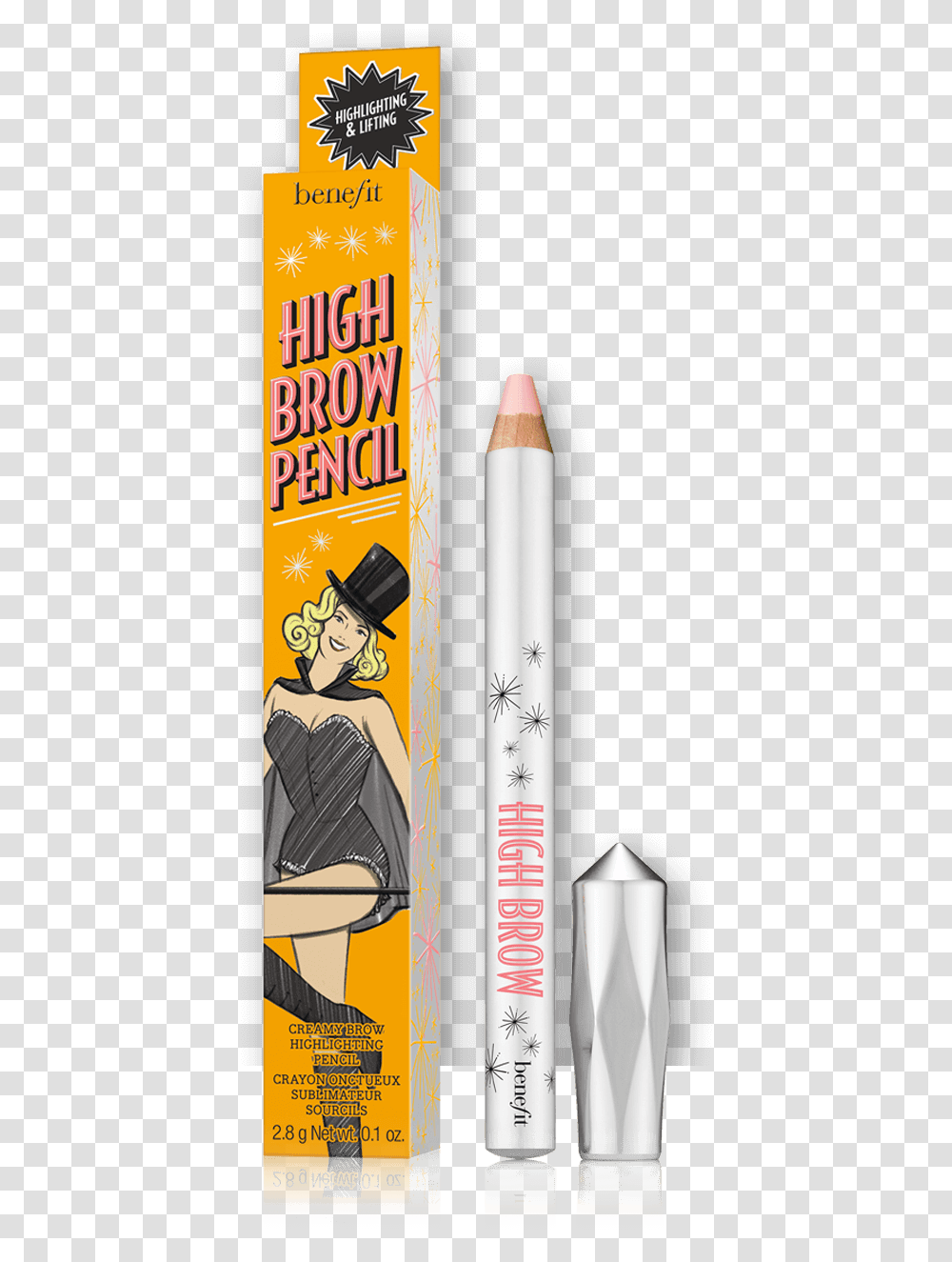 High Brow Eyebrow Highlighter Benefit High Brow Highlighting Pencil, Book, Person, Human, Novel Transparent Png