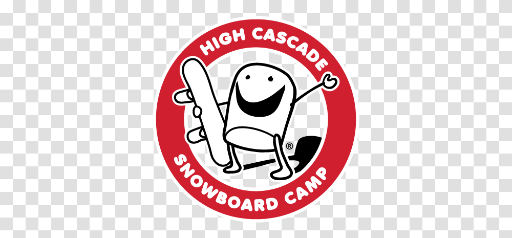 High Cascade Snowboard Camp High Cascade Snowboard Camp, Label, Text, Sticker, Logo Transparent Png