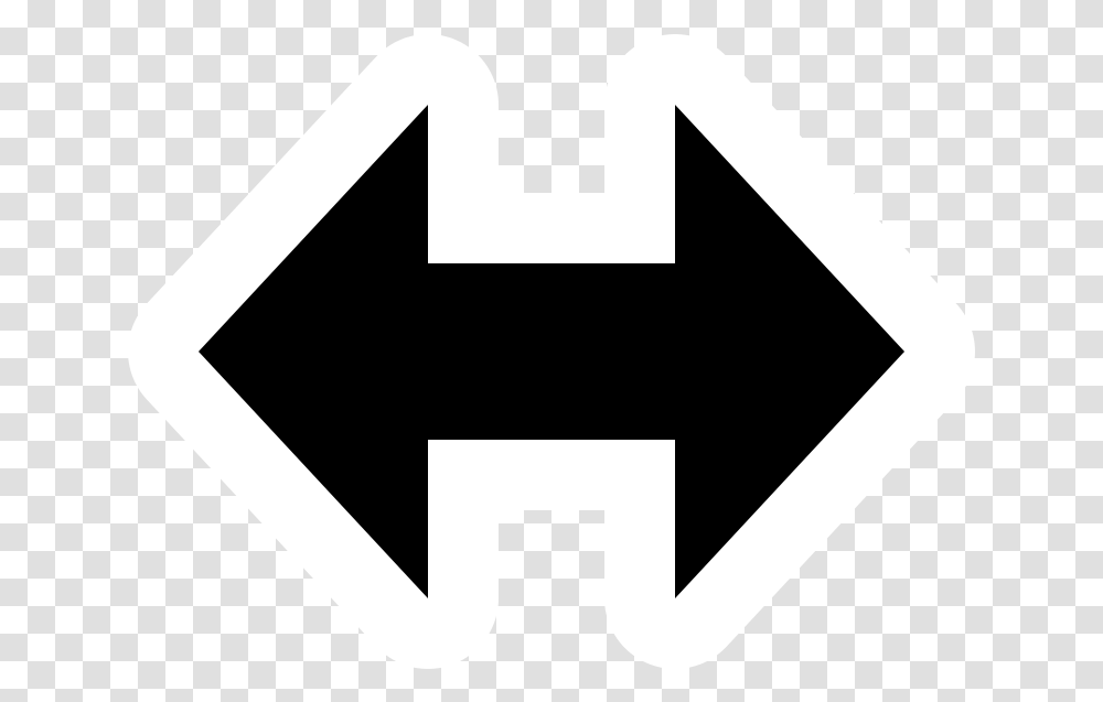 High Contrast Object Flip Horizontal Left Right Arrow Symbol, Axe, Tool, Logo, Trademark Transparent Png