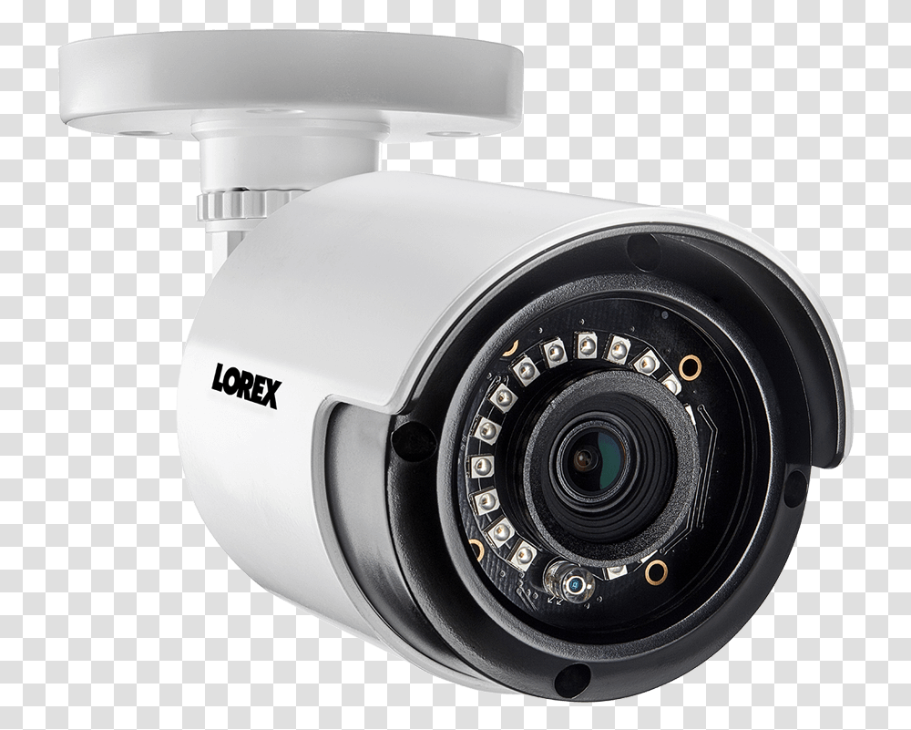 High Definition 1080p Bullet Security Camera, Electronics, Digital Camera, Video Camera, Camera Lens Transparent Png