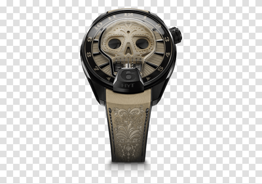 High End Skull Watch, Wristwatch, Clock Tower, Architecture, Building Transparent Png