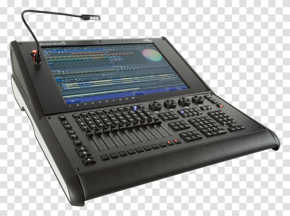 High End Systems Road Hog 4 Lighting Control Console, Laptop, Pc, Computer, Electronics Transparent Png