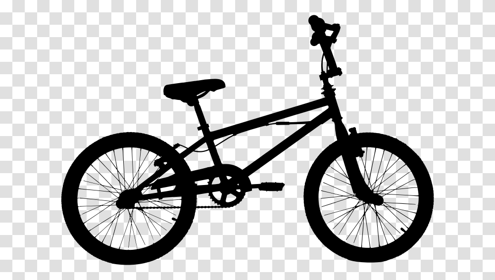 High Fidelity Bicycle Silhouette Bmx Bikes, Gray, World Of Warcraft Transparent Png