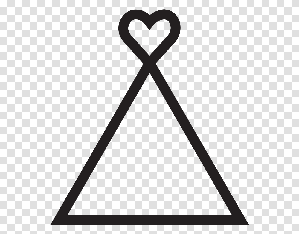 High Five Clipart Heart, Triangle, Sword, Blade, Weapon Transparent Png