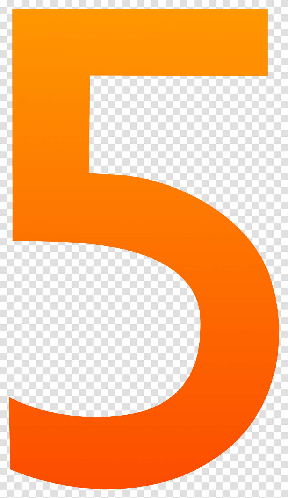 High Five Clipart, Number, Logo Transparent Png