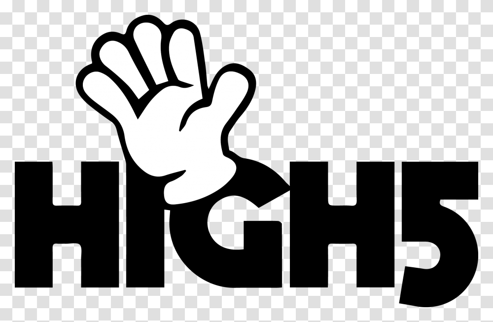 High Five Emoji Cartoon Hand High Five, Stencil, Alphabet Transparent Png