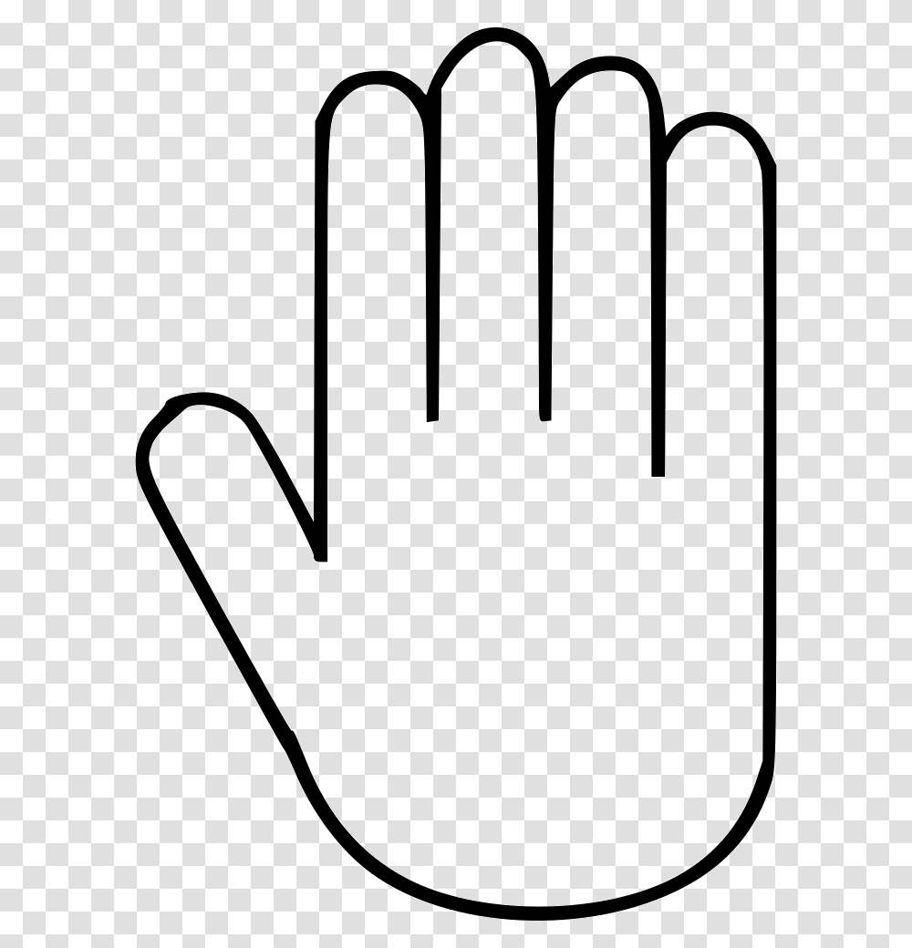 High Five Five Gesture Stop, Apparel Transparent Png