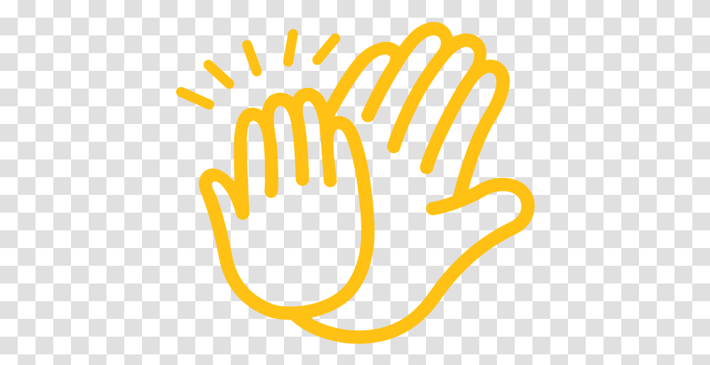 High Five High Five Illustration, Label, Handwriting, Calligraphy Transparent Png