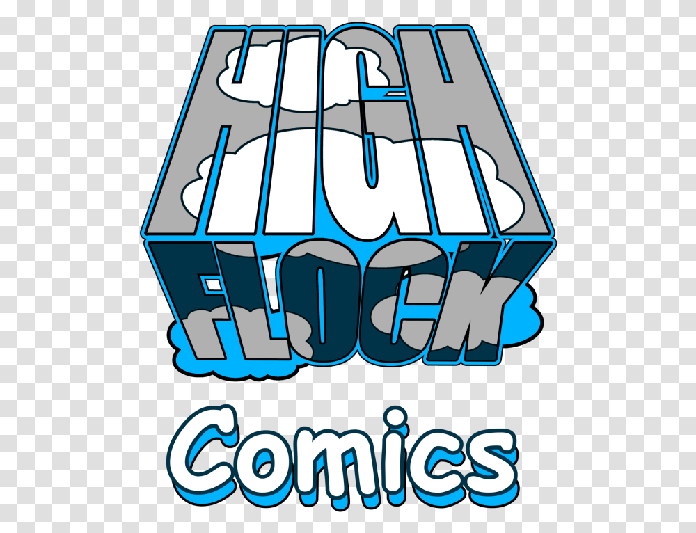 High Flock Comics Logo Amp Home Page, Hand, Leisure Activities, Ice Transparent Png