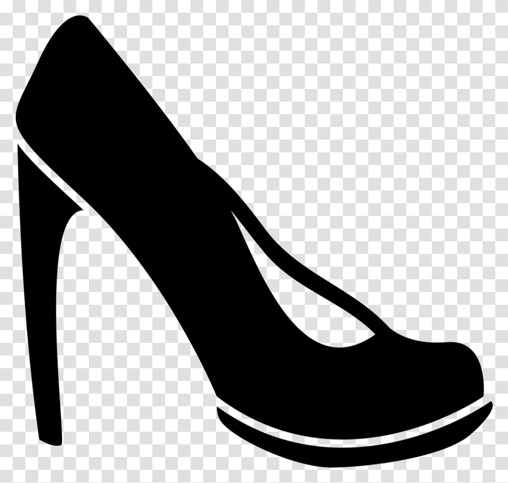 High Heel Basic Pump, Apparel, Shoe, Footwear Transparent Png