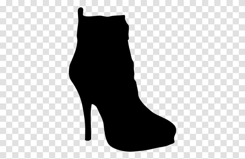 High Heel Boots Clip Art, Apparel, Silhouette, Footwear Transparent Png