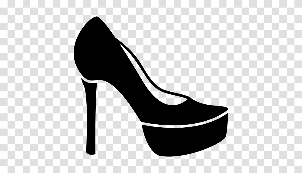 High Heel Icon, Gray, World Of Warcraft Transparent Png