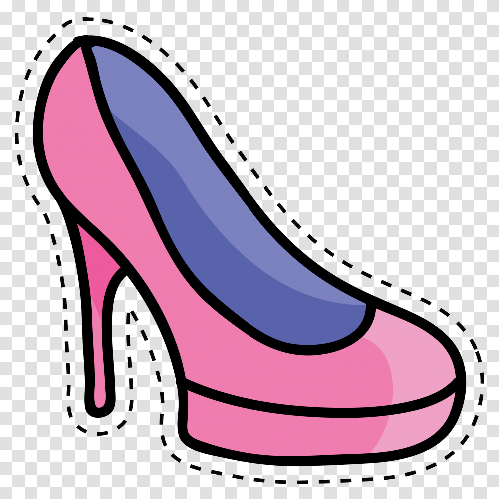High Heeled Footwear Shoe Cartoon Clip Art, Apparel, Banana, Fruit Transparent Png