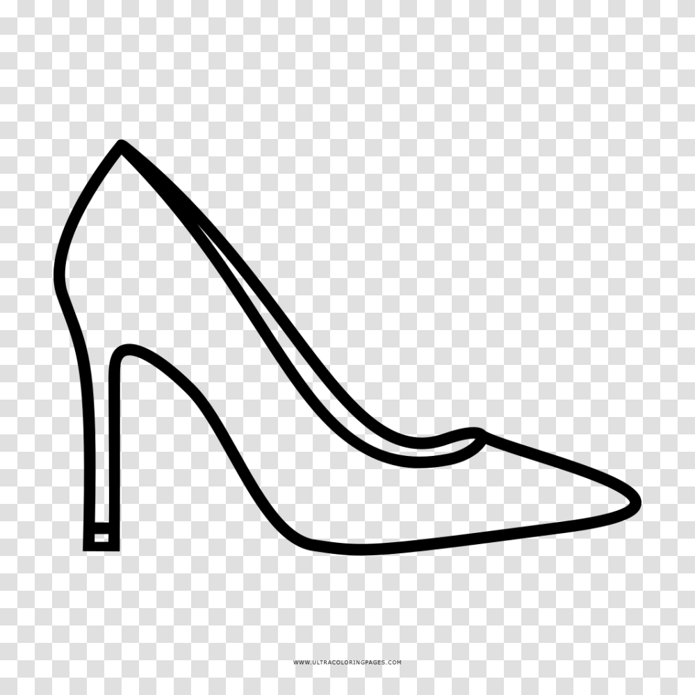 High Heeled Shoe Drawing Coloring Book Clip Art, Gray, World Of Warcraft Transparent Png