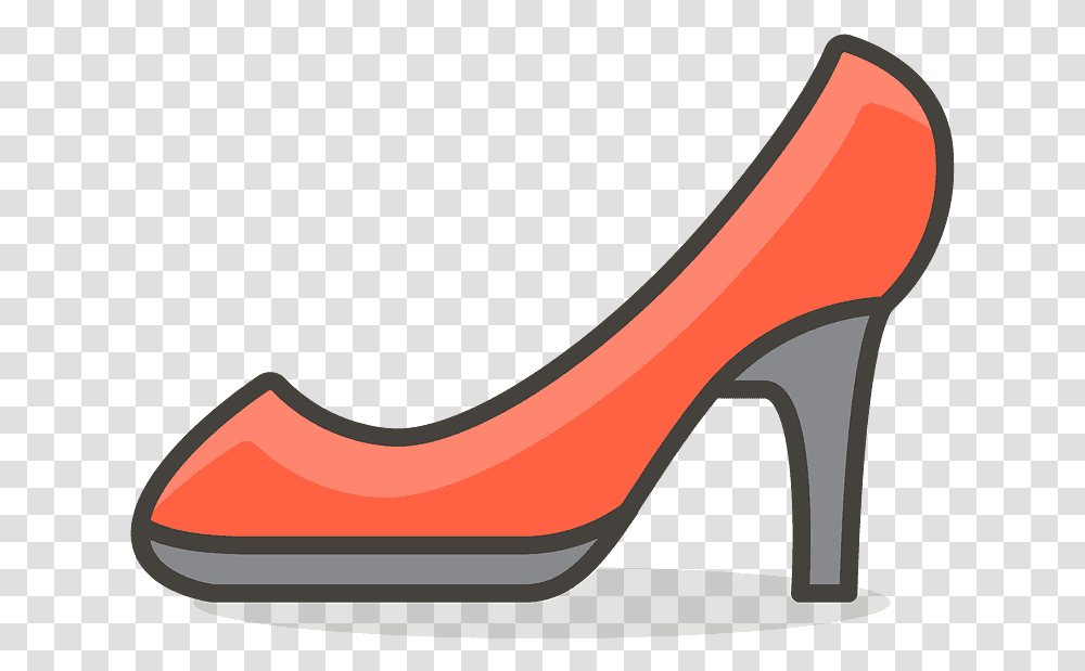 High Heeled Shoe Emoji Clipart Icon, Apparel, Footwear, Hammer Transparent Png