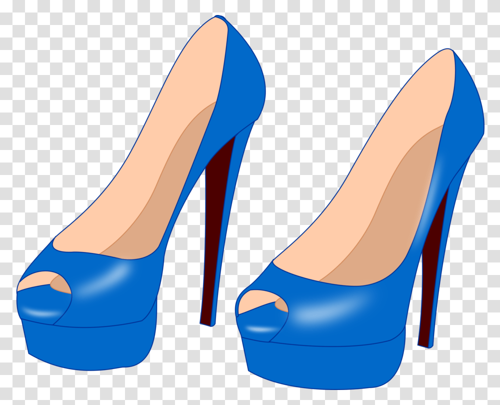High Heeled Shoe Stiletto Heel Drawing Court Shoe, Apparel, Footwear Transparent Png