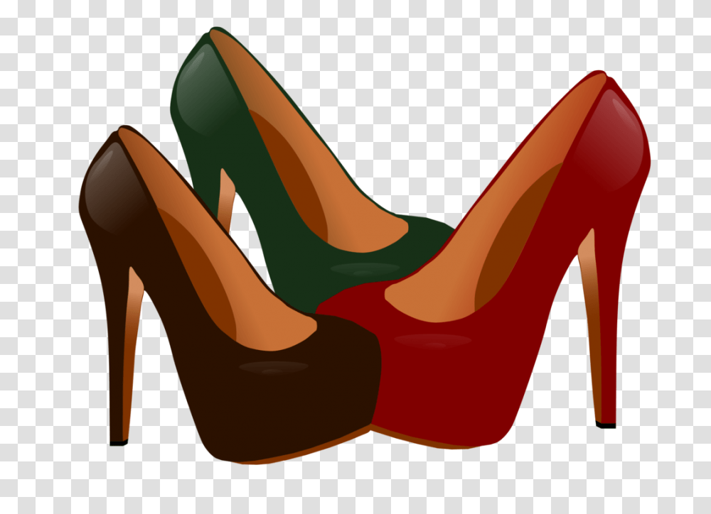 High Heeled Shoe Stiletto Heel Footwear Court Shoe, Apparel, Clogs Transparent Png