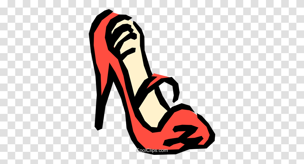 High Heels Royalty Free Vector Clip Art Illustration, Apparel, Shoe, Footwear Transparent Png