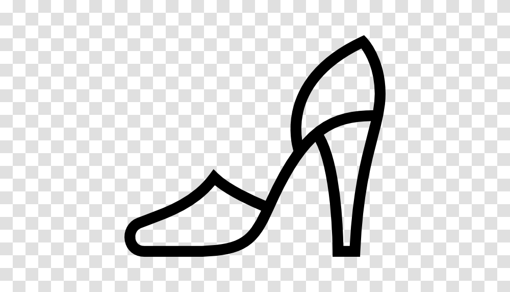 High Heels Women Fashion Female Stiletto Shoe Footwear Icon, Gray, World Of Warcraft Transparent Png