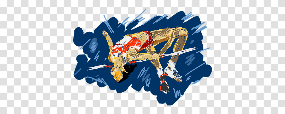 High Jump Sport, Animal, Airplane, Insect Transparent Png