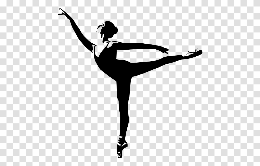 High Kick Dancer Silhouette, Outdoors, Nature, Night, Astronomy Transparent Png