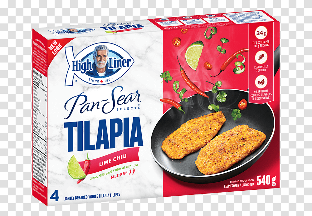 High Liner Pan Seared Haddock, Food, Bread, Fried Chicken, Person Transparent Png