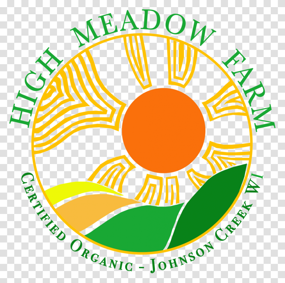 High Meadow Farm, Logo, Symbol, Trademark, Badge Transparent Png