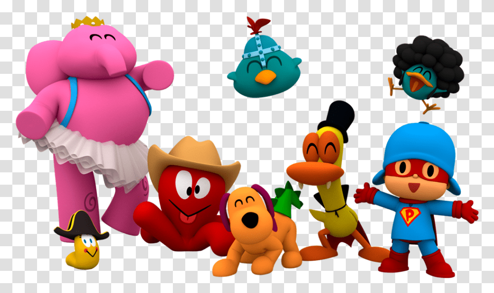 High Pocoyo Party, Apparel, Toy, Person Transparent Png