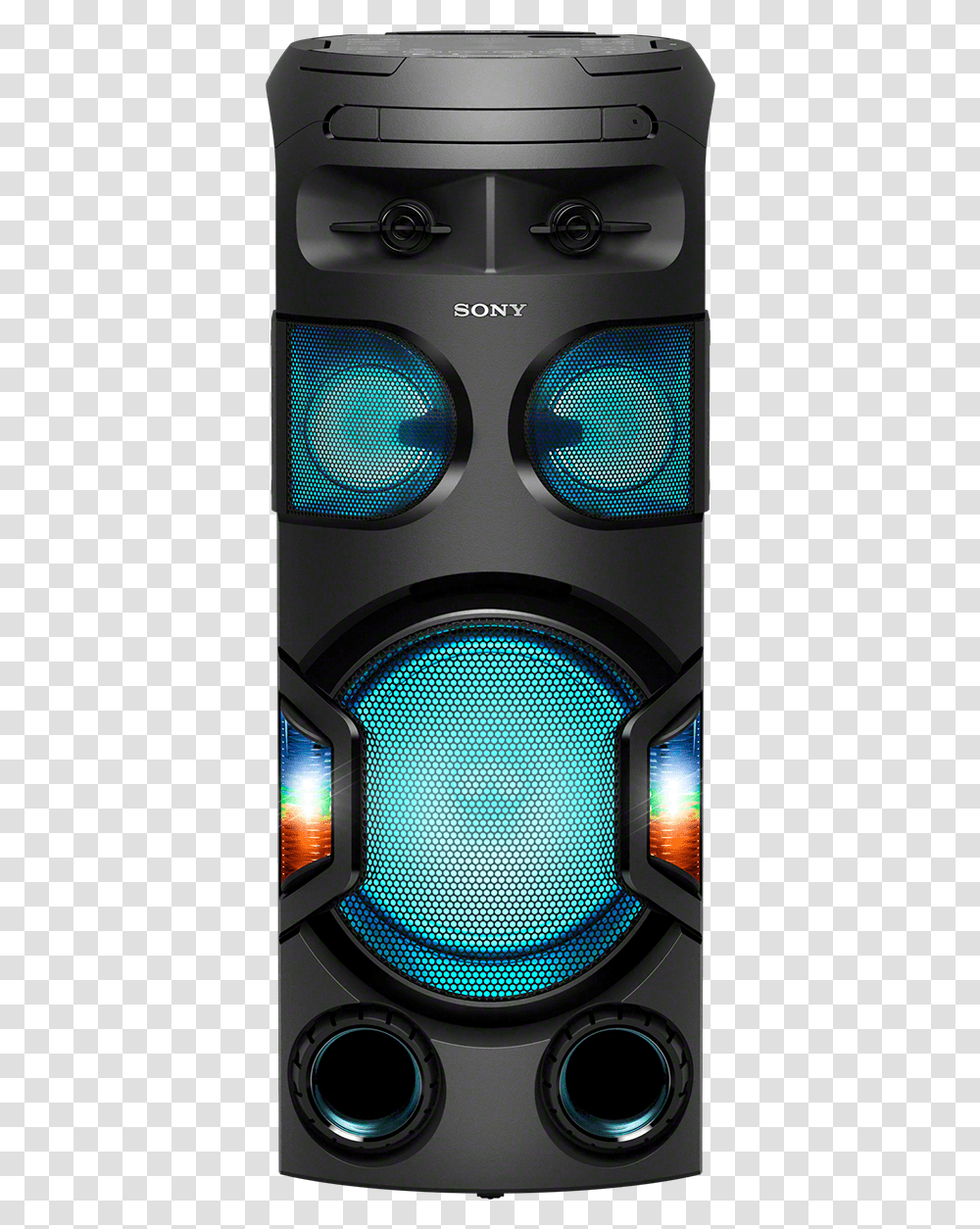 High Power Audio System With Bluetooth Technology Sony, Light, Traffic Light, Camera, Electronics Transparent Png