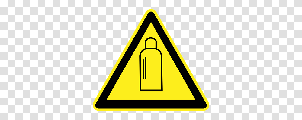 High Pressure Symbol, Triangle, Road Sign Transparent Png