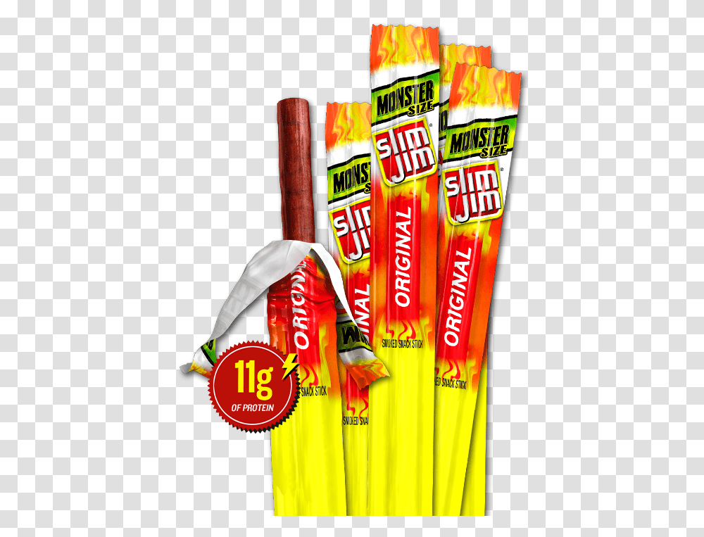 High Protein Snacks Slim Jim Clip Art, Food, Candy, Sweets, Confectionery Transparent Png