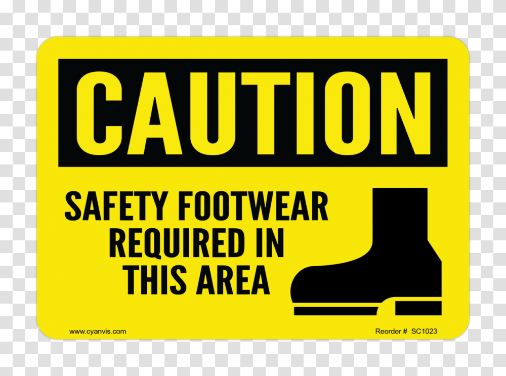 High Quality Caution Safety Sign Cyanvisuals, Label, Paper, Car Transparent Png
