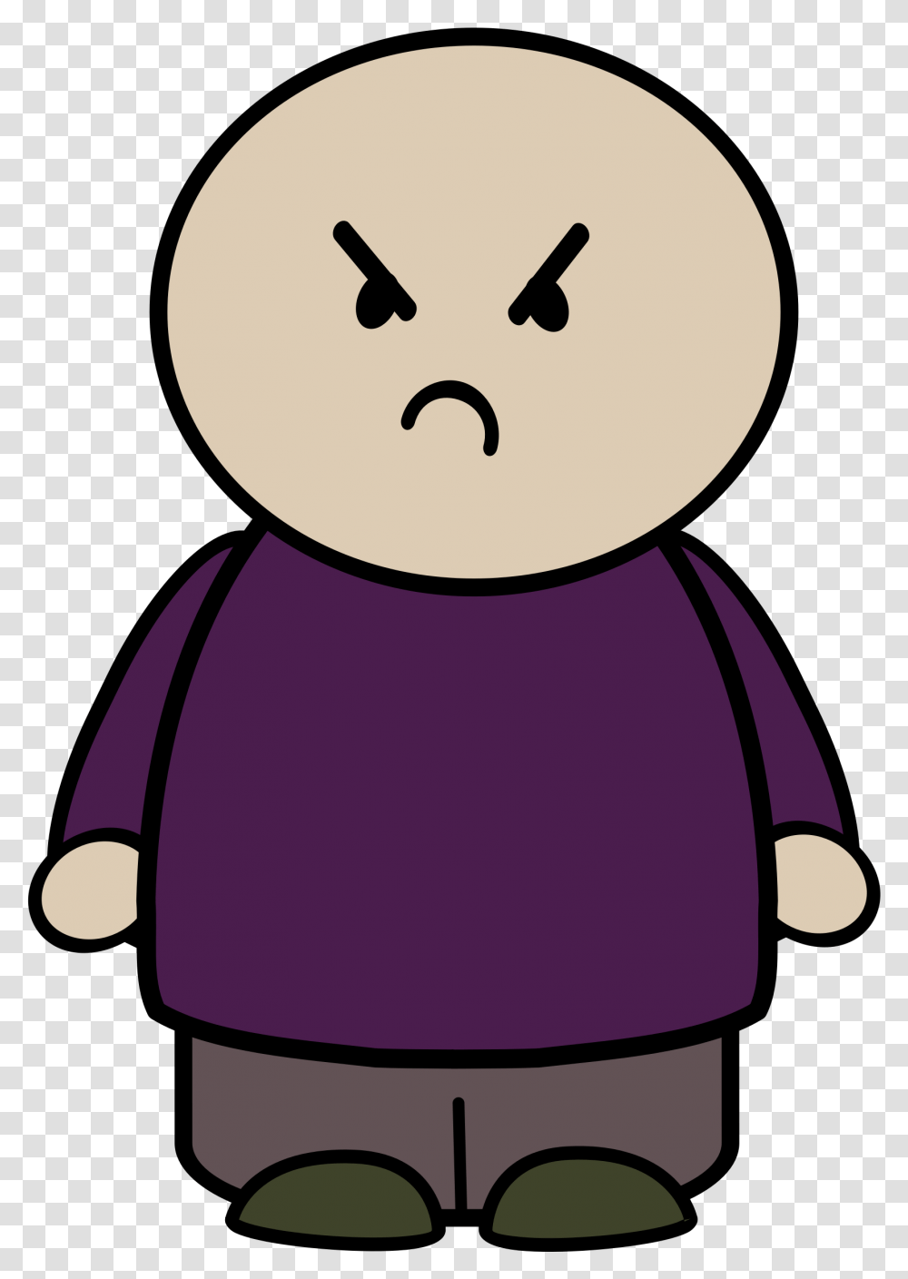 High Quality Free Cliparts Angry Person Clipart, Clothing, Apparel, Toy, Doll Transparent Png