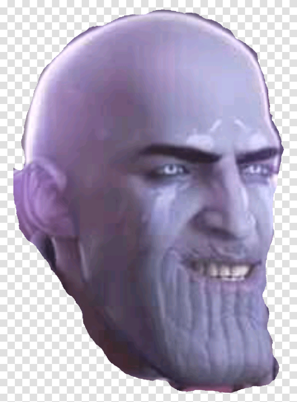 High Quality Hoes Mad Blank Meme Template Thanos Zavala, Head, Face, Person, Helmet Transparent Png