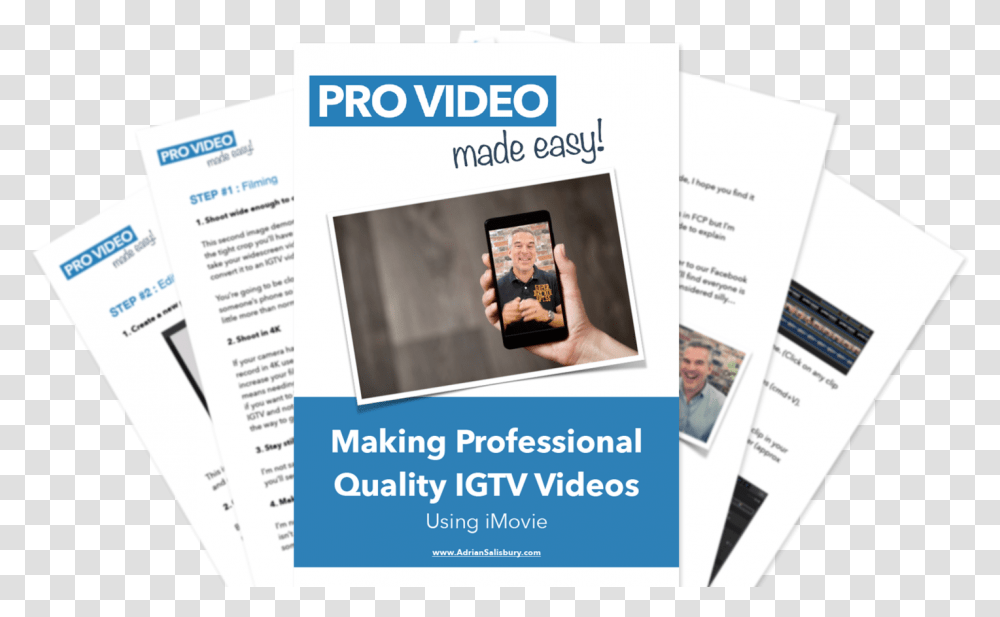 High Quality Igtv Videos Using Imovie Smart Device, Poster, Advertisement, Flyer, Paper Transparent Png