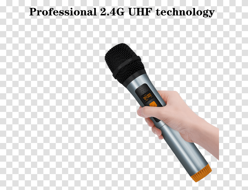 High Quality Professional Strong Signal Lightness Uhf Cutting Tool, Electrical Device, Microphone, Person, Human Transparent Png