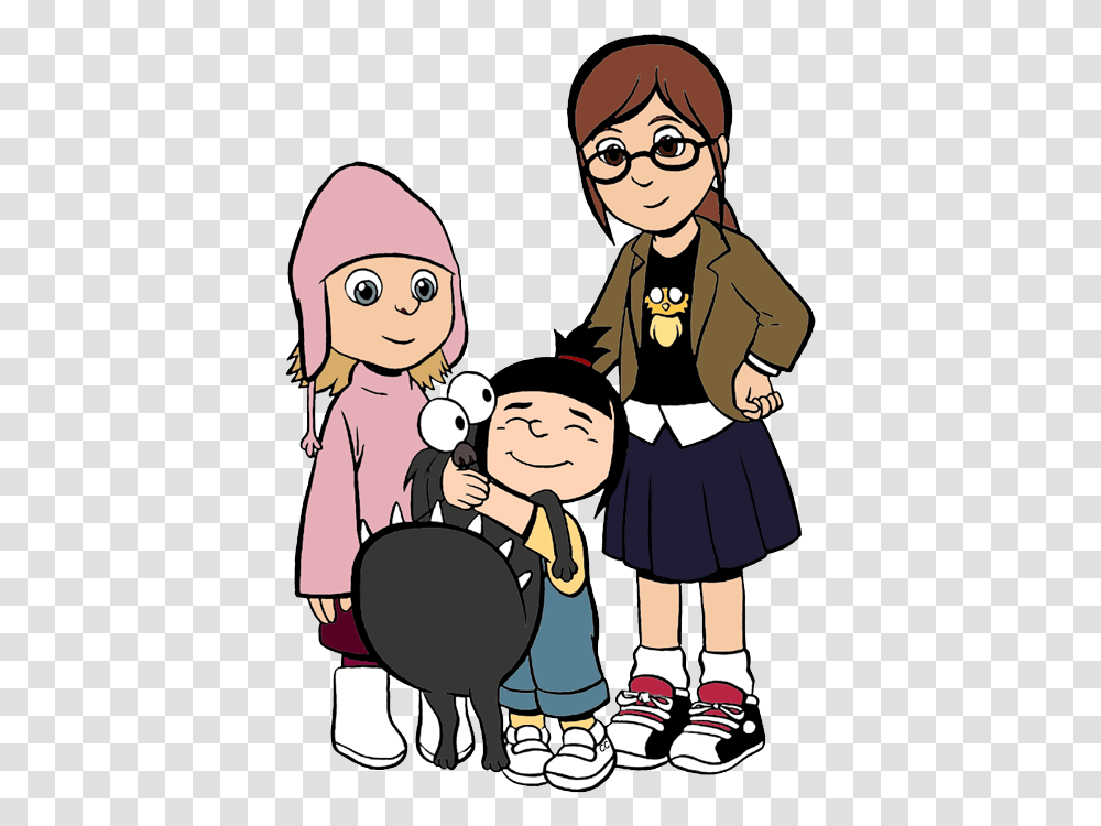 High Re Pencil And Despicable Me Characters Clip Art, Person, Human, People, Family Transparent Png