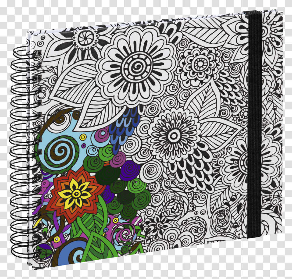 High Res Image Hama Colorare Paisley 28x24 50 White Pages, Doodle, Drawing, Rug Transparent Png