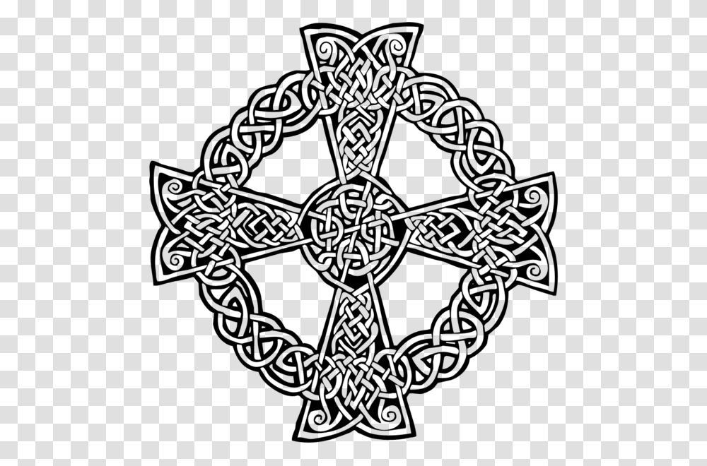 High Resolution Celtic Cross Free, Gray, World Of Warcraft Transparent Png