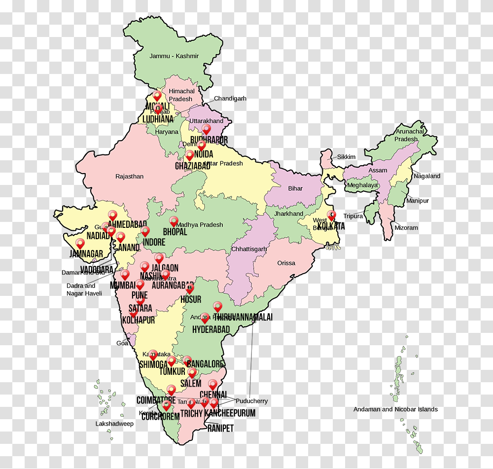 High Resolution India Map High Resolution India Map, Plot, Diagram, Atlas, Poster Transparent Png
