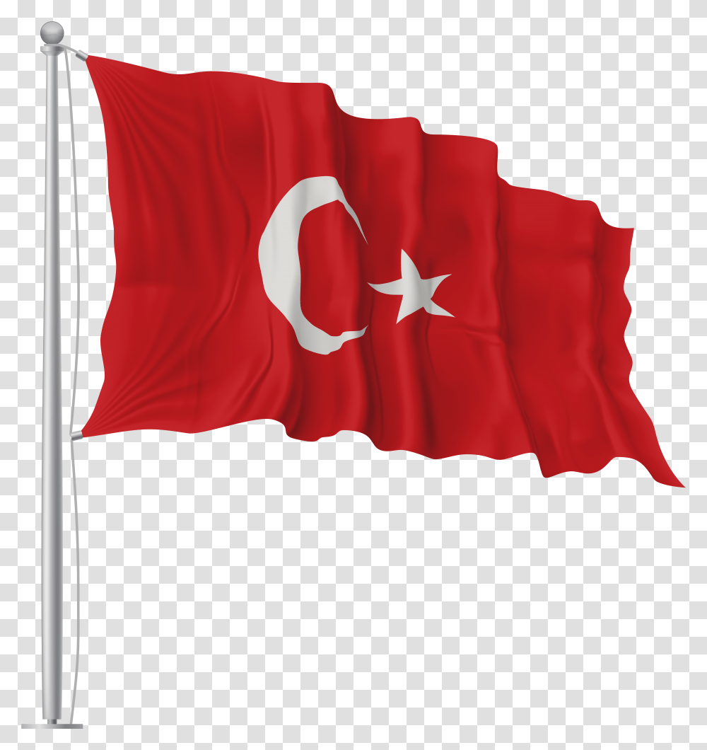High Resolution Turkey Flag Icon Italy Flag Waving, American Flag, Apparel Transparent Png