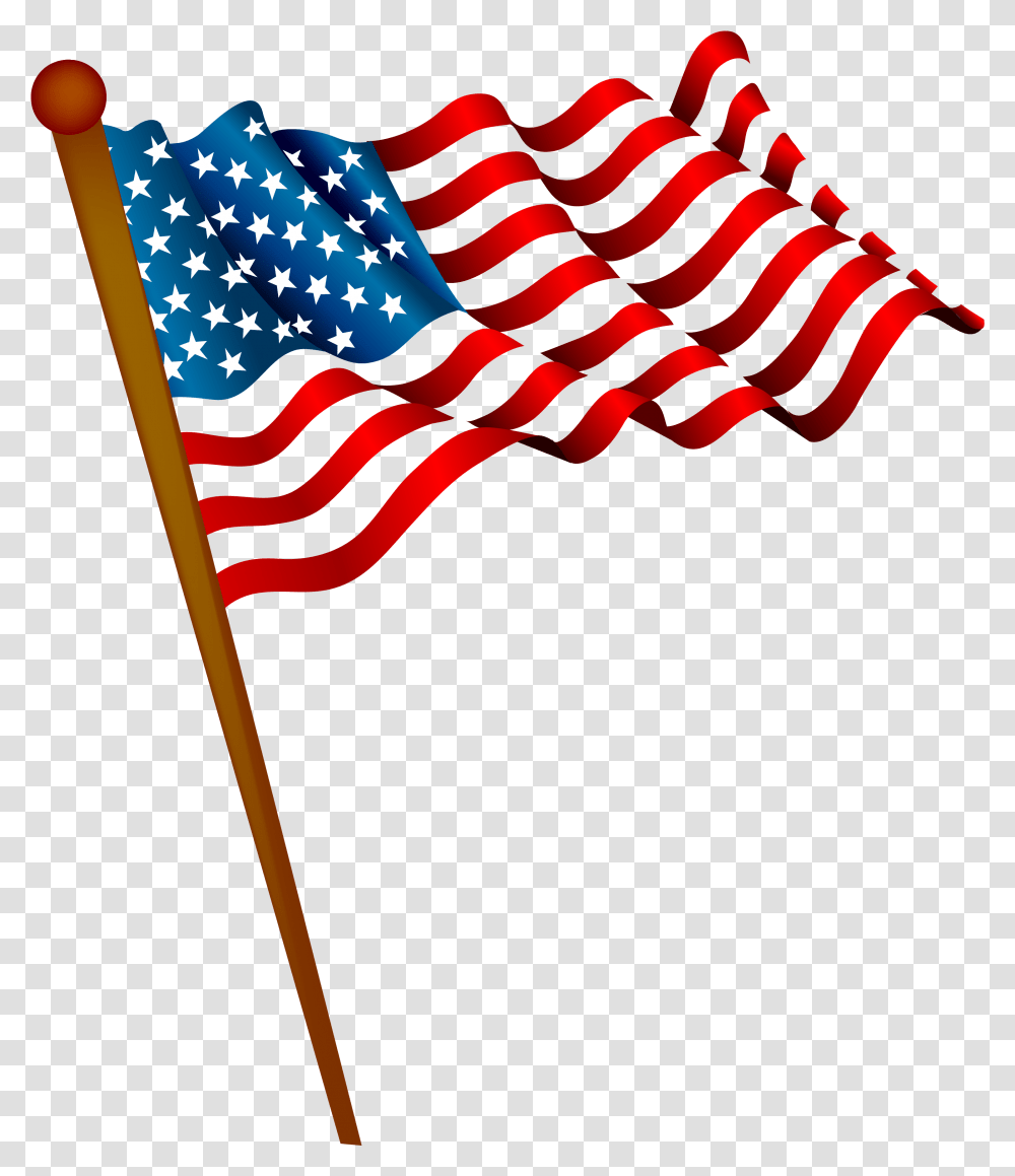 High Resolution Vector American Flag Transparent Png